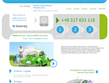 Tablet Screenshot of eco-mobil.steamart.pl